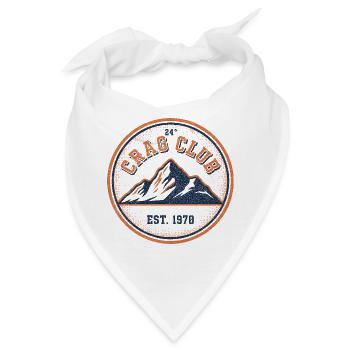 Crag Club Mountain Patch - Bandana - Weiß - Vorne
