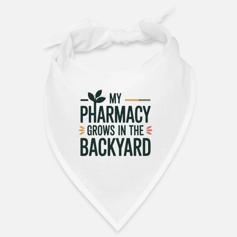 Naturopath My Pharmacy Grows Backyard Professional Bandana