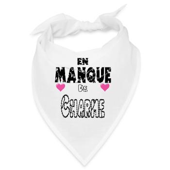 Auf Bedürfnis nach Charme - Bandana - Weiß - Vorne