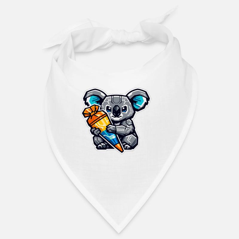 Finally schoolchild koala school cone school enrollment Bandana
