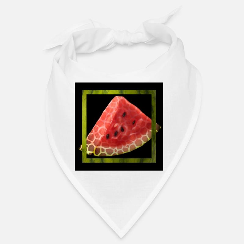 Pastèque abstraite Bandana