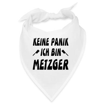 Metzger - Bandana - Weiß - Vorne