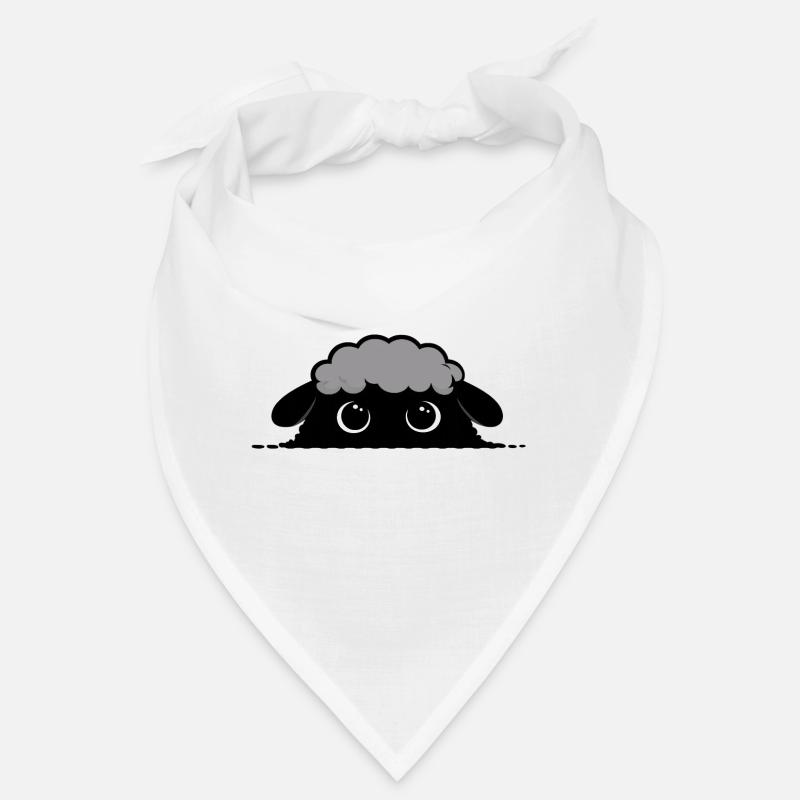 Cloudy sheep gaze Bandana