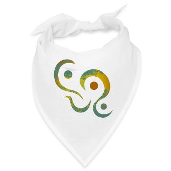 yoga-design_15 - Bandana - Weiß - Vorne