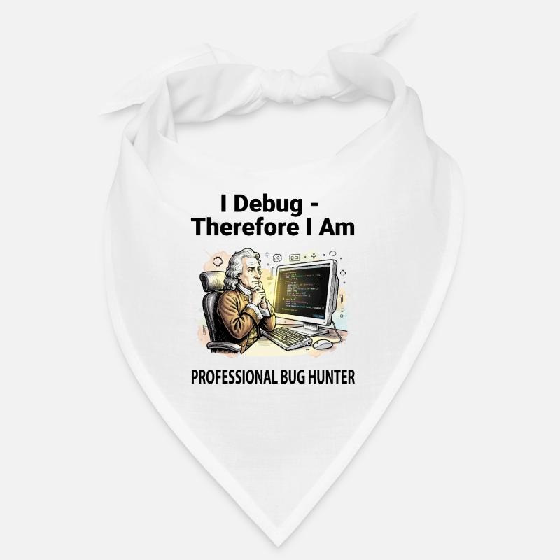 Retro Scholar sur Coding Console - fond clair Bandana