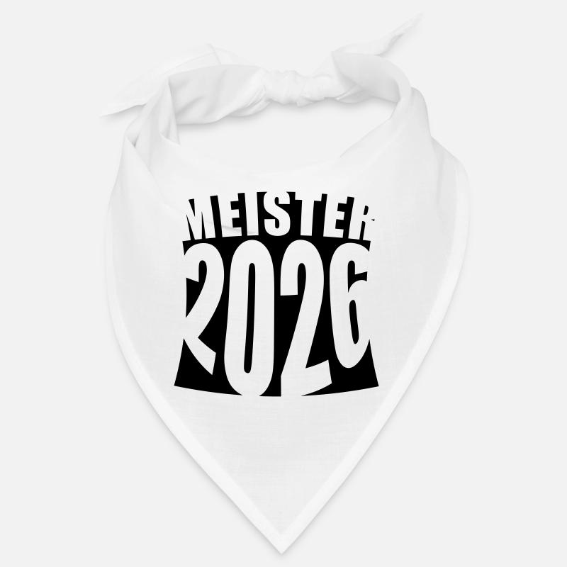 Meister 2026 Meisterschaft Bandana