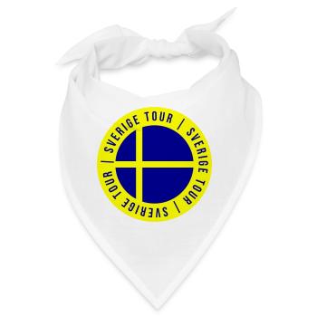 Sverige Tour Schweden - Bandana - Weiß - Vorne