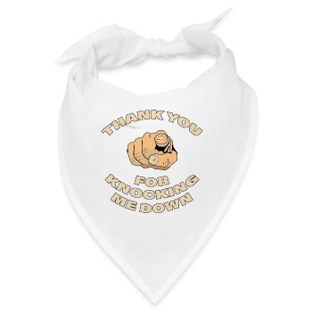 THANK YOU - Bandana - Weiß - Vorne