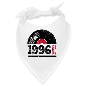 Vintage 1996 - Bandana - Weiß - Vorne