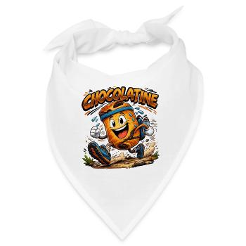 Chocolatine-Pfad - Bandana - Weiß - Vorne
