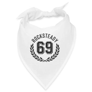 Rocksteady 69 Lorbeerkranz - Bandana - Weiß - Vorne
