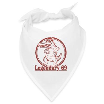 Legendary 69 - Bandana - Weiß - Vorne