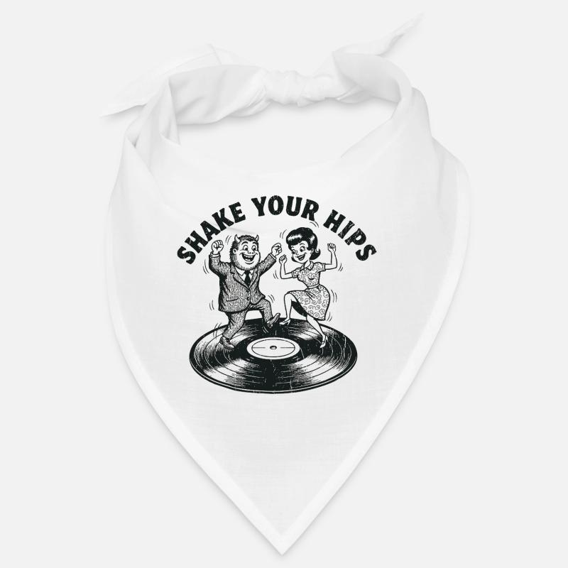Danse vinyle Shake Your Hips Bandana