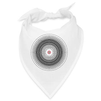 Vinyl - Bandana - Weiß - Vorne