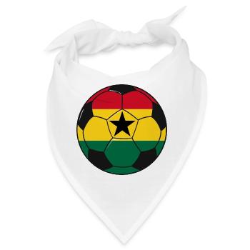Football_team_Ghana - Bandana - Weiß - Vorne