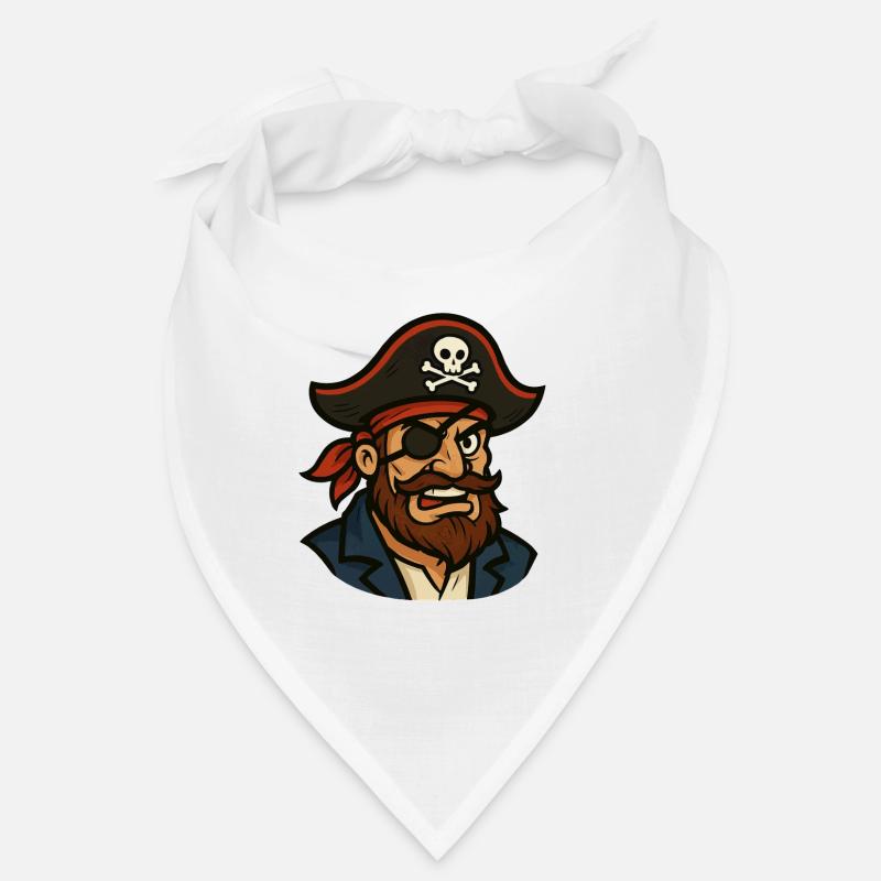 Capitaine pirate Cache-œil Bandana