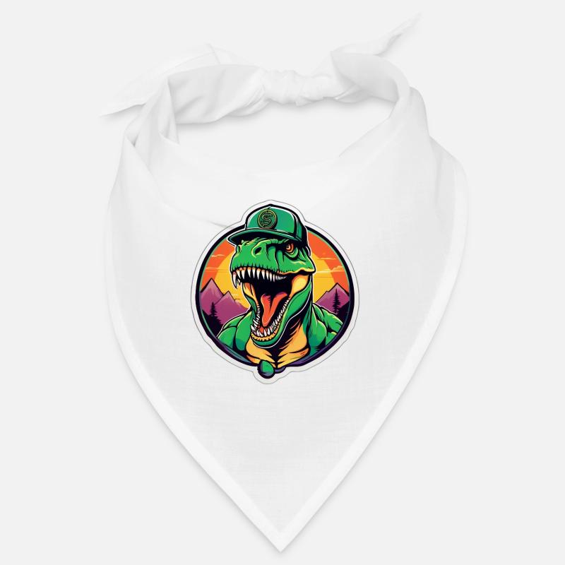 Dinosaur Sunset Headpiece Bandana