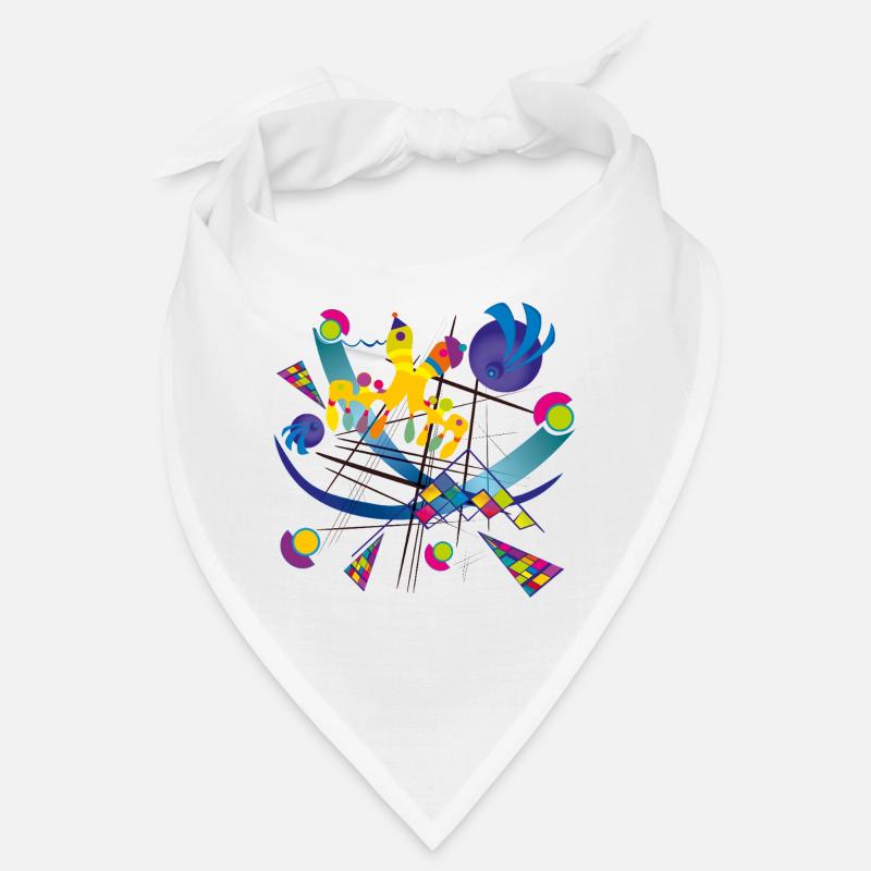 Tragbare Kunst - Visual symphony Bandana