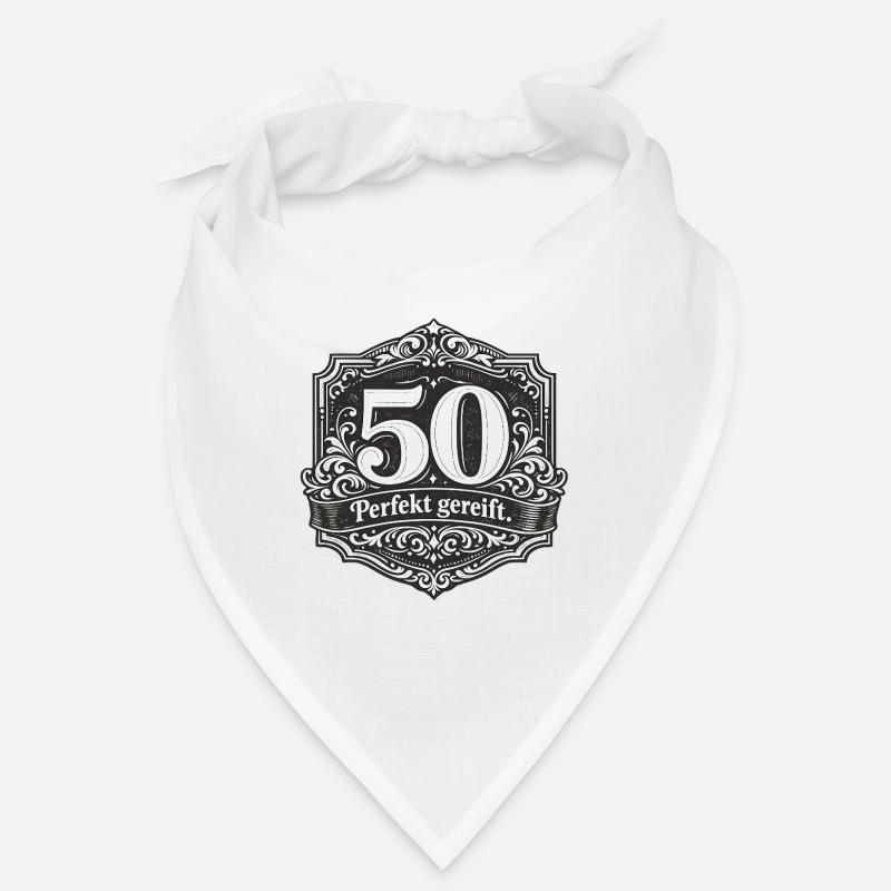 50 Perfekt Gereift Vintage Abzeichen Bandana