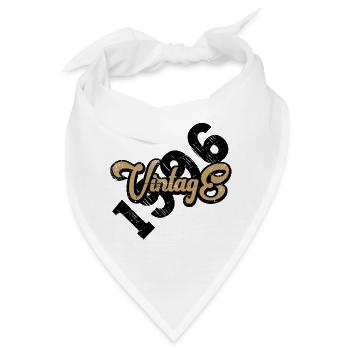 Vintage 1996 - Bandana - Weiß - Vorne