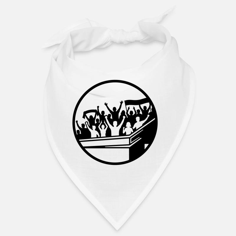 Fans Stadion Silhouette Bandana
