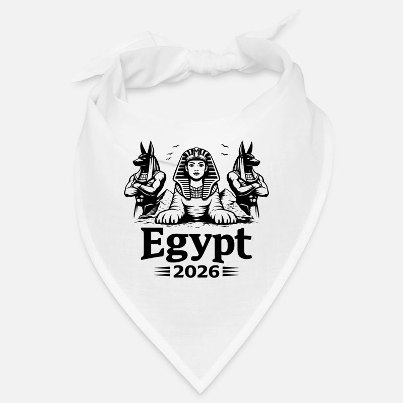 Sphinx Cléopâtre Anubis Égypte 2026 Mysticisme Bandana
