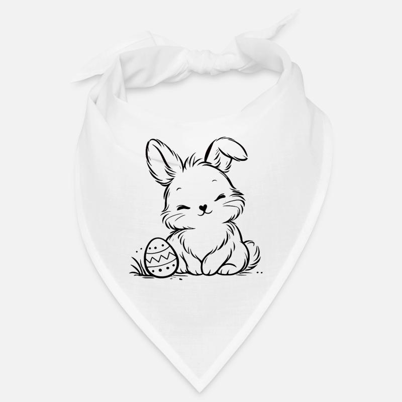 Easter bunny with Easter egg Bandana