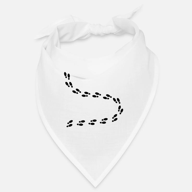 Fußspuren Bandana