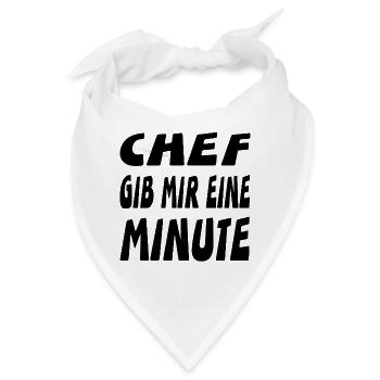 Chef - Bandana - Weiß - Vorne