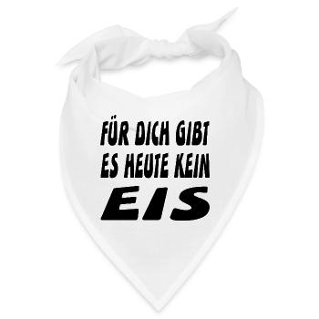 Eis - Bandana - Weiß - Vorne