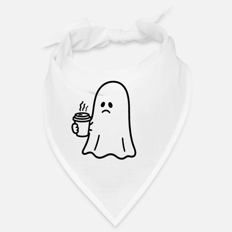 Geist Kaffee Halloween Süßes oder Saures Bandana