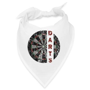 Darts Dartscheibe 180 Vintage - Bandana - Weiß - Vorne