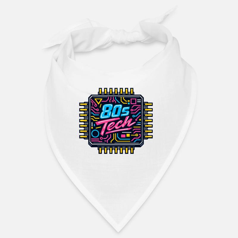 80s Tech Neon Chip Bandana