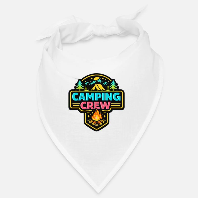 Badge de l’équipe de camping Néon Bandana