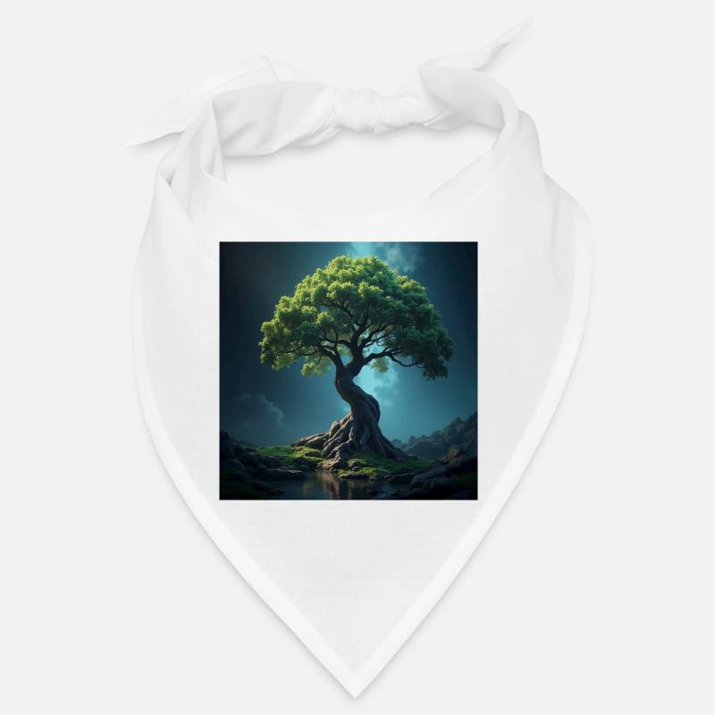Bunter Baum des Lebens. Bandana