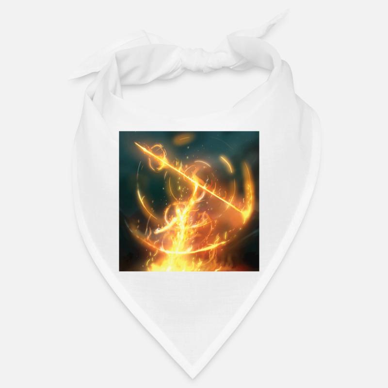 Fire Spear - Bandana - Weiß