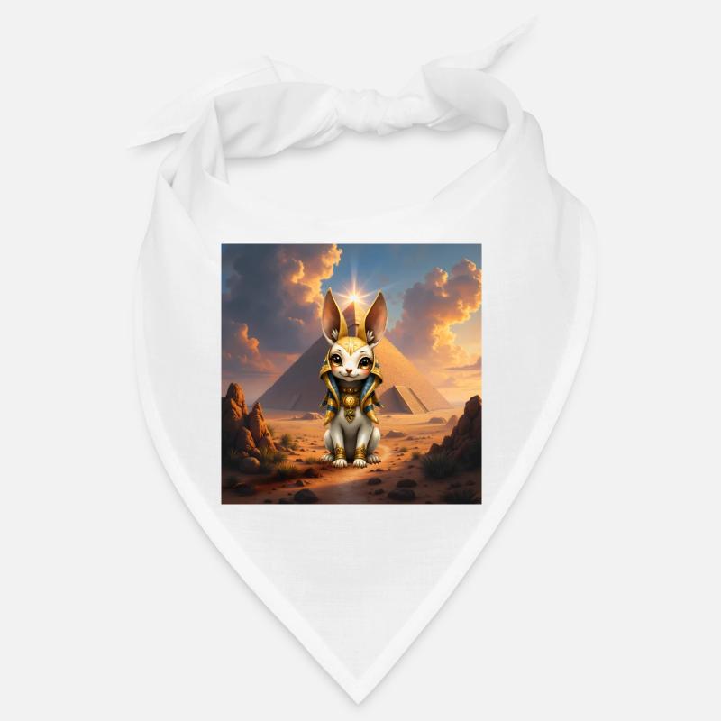 Lapin égyptien dans la pyramide Bandana