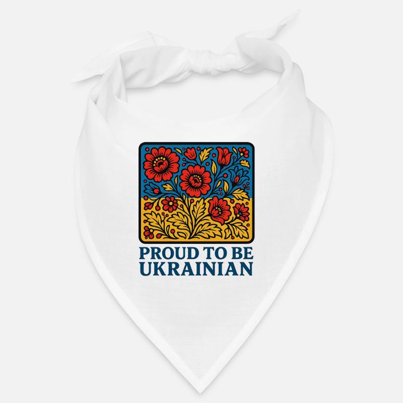 Orgueil ukrainien – Peuple des Fleurs Bandana