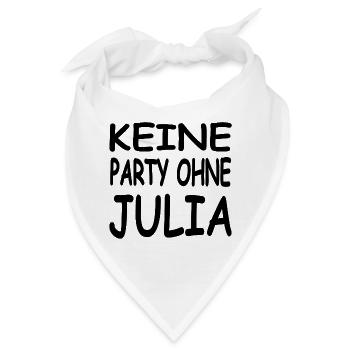 Julia - Bandana - Weiß - Vorne