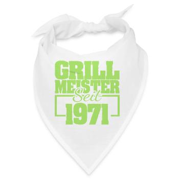 Grillen 1971 - Bandana - Weiß - Vorne