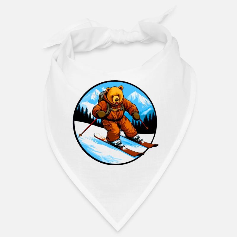 Ski Bear Bandana