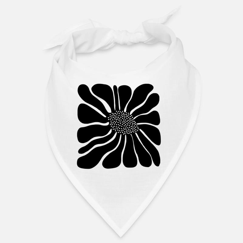 Audace, abstrait et rétro Bloom Bandana