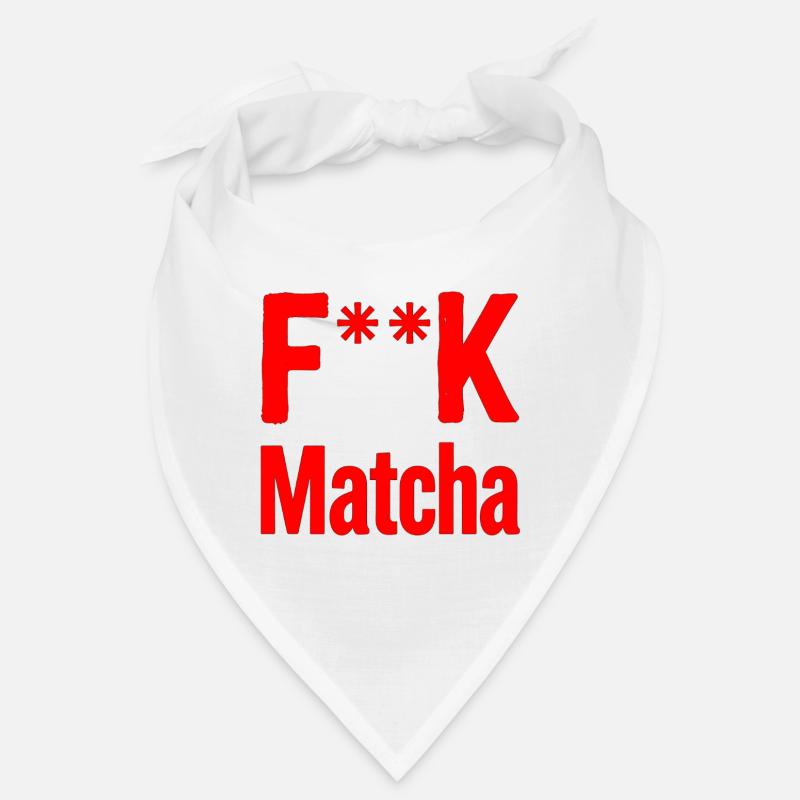 F**K Matcha Bold Logo Bandana