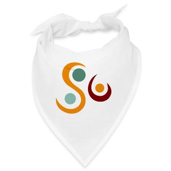 yoga-design_5 - Bandana - Weiß - Vorne