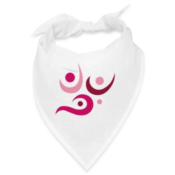 yoga-design_7 - Bandana - Weiß - Vorne