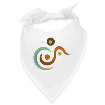 yoga-design_11 - Bandana - Weiß - Vorne