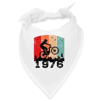 Vintage 1976 - Bandana - Weiß - Vorne