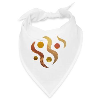 yoga-design_29 - Bandana - Weiß - Vorne