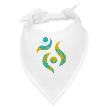 yoga-design_23 - Bandana - Weiß - Vorne