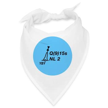 Tonne - Boje Nordsee Segeln Ostsee Maritim - Bandana - Weiß - Vorne